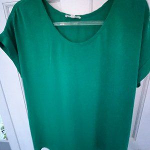 Green Pleione blouse